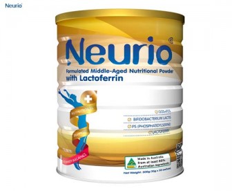 【1件包邮】Neurio 纽瑞优 中老年人乳铁蛋白调制乳粉 10克x30小袋/罐（保质期：2023.08）